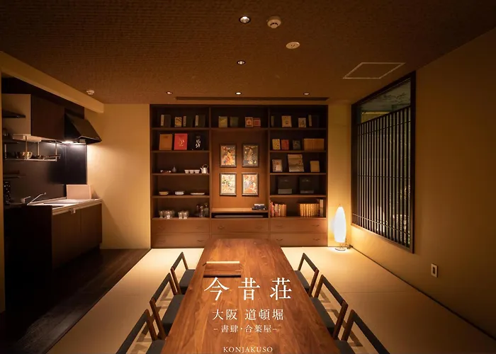 Konjaku-So Dotonbori Garden Spa Stay
